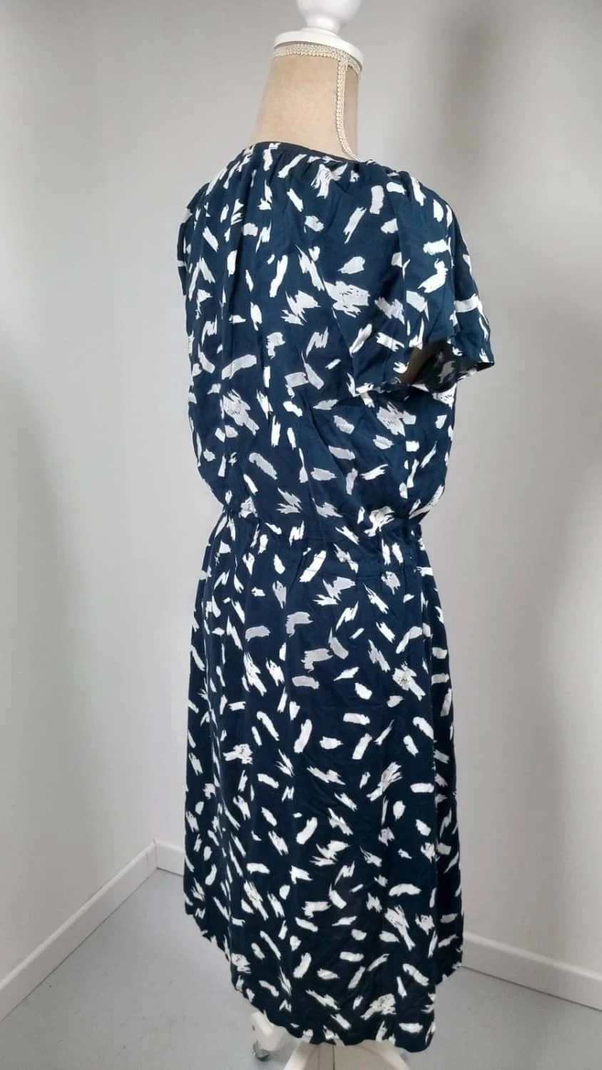 Robe d'été Up2 fashion Bleue & Blanche - Taille 40 - NEUVE - 100% Viscose – UP2FASHION – taille L / 40 / 12 5