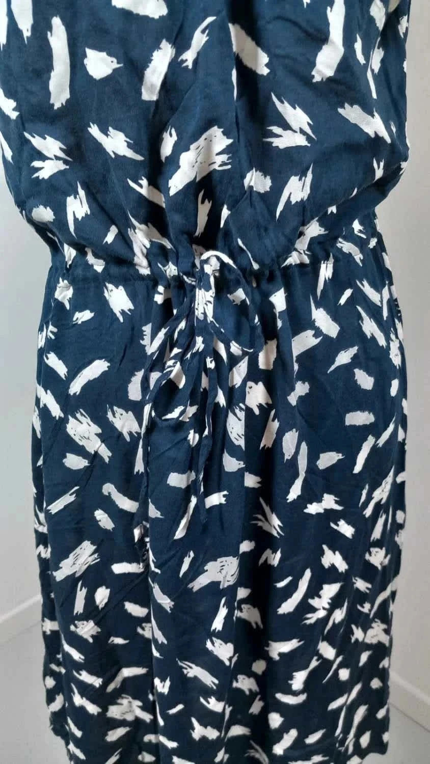 Robe d'été Up2 fashion Bleue & Blanche - Taille 40 - NEUVE - 100% Viscose – UP2FASHION – taille L / 40 / 12 4