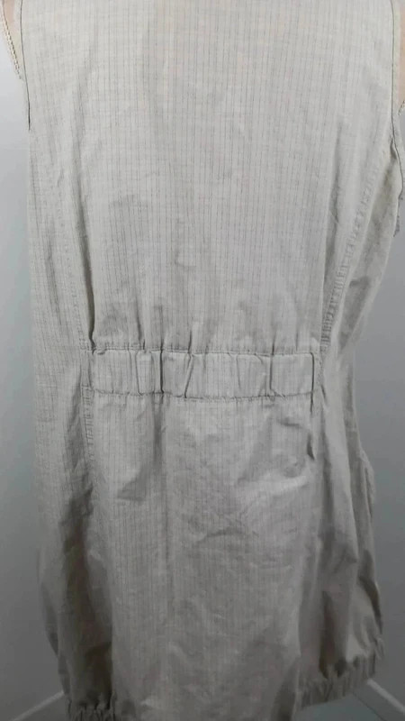M&S Robe Saharienne Femme T44 L Beige Sable Cargo Sans Manches Poches Ceinture – M&S Mode – taille XL / 42 / 14 3