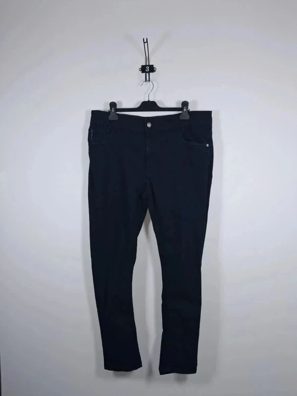 Pantalon Terre de Marins T46 Bleu Marine Indigo Stretch Ajusté – Terre de Marins – taille XXL / 44 / 16 2