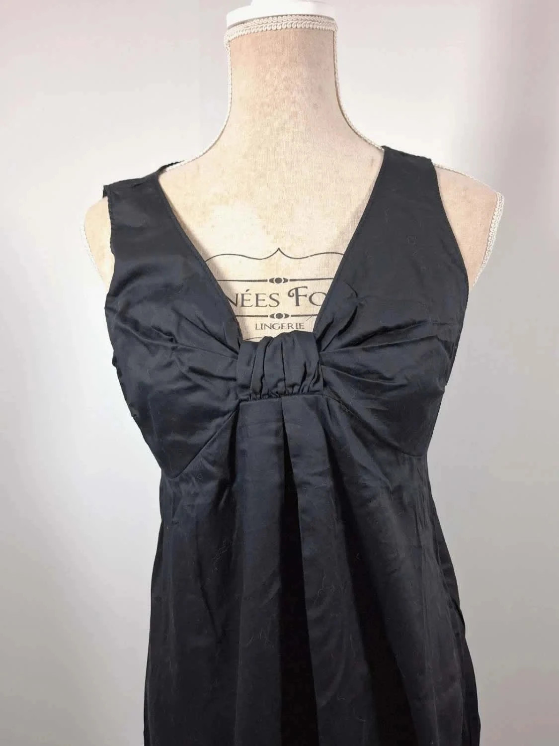 Robe Noire kwoman 100% Coton Taille 40 Neuve Sans Étiquette – K Woman – taille L / 40 / 12 3