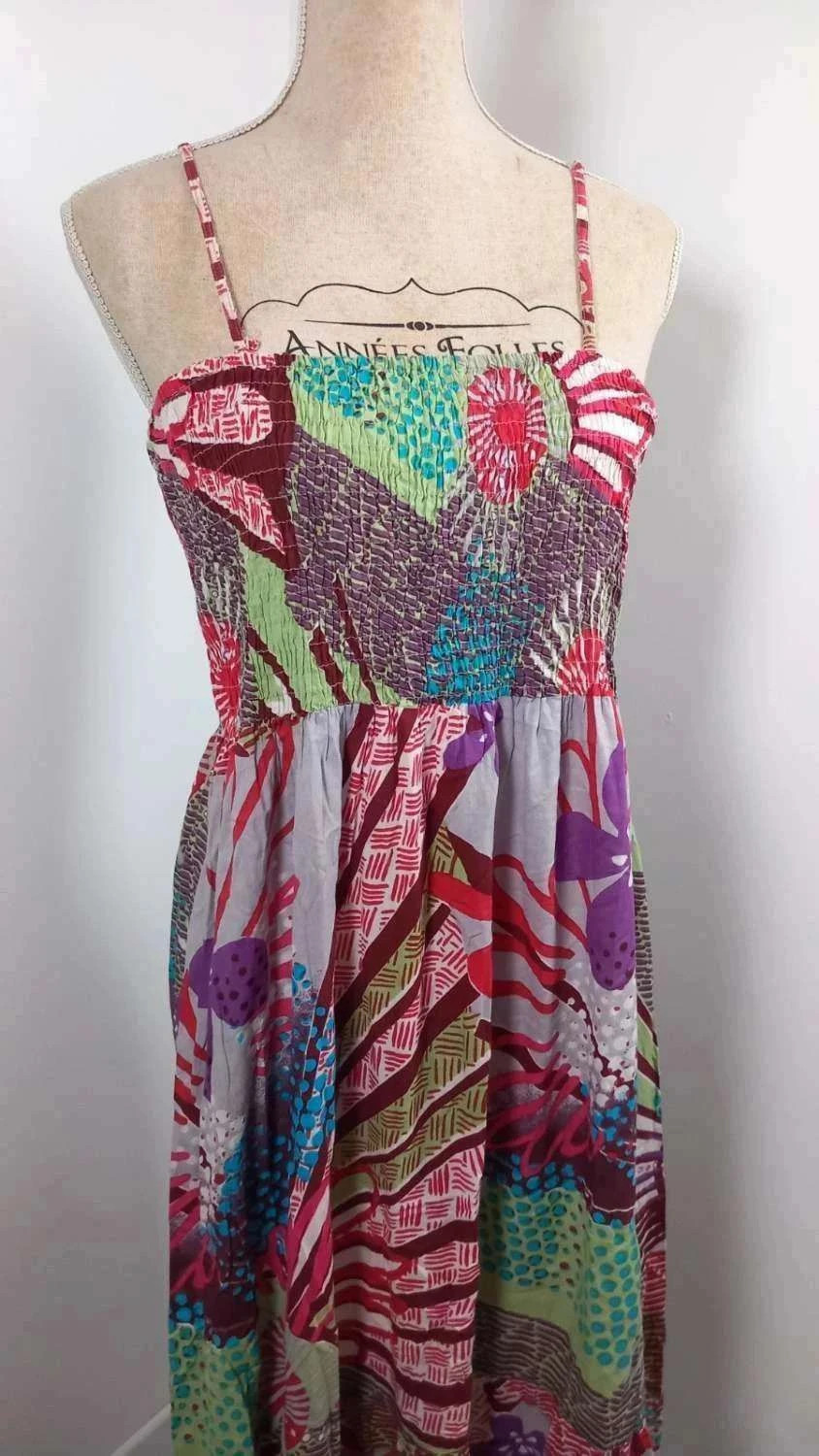 Robe Longue Coline – Style Boho/Ethnique – Taille L/XL – État Neuf – Coline – taille XL / 42 / 14 2