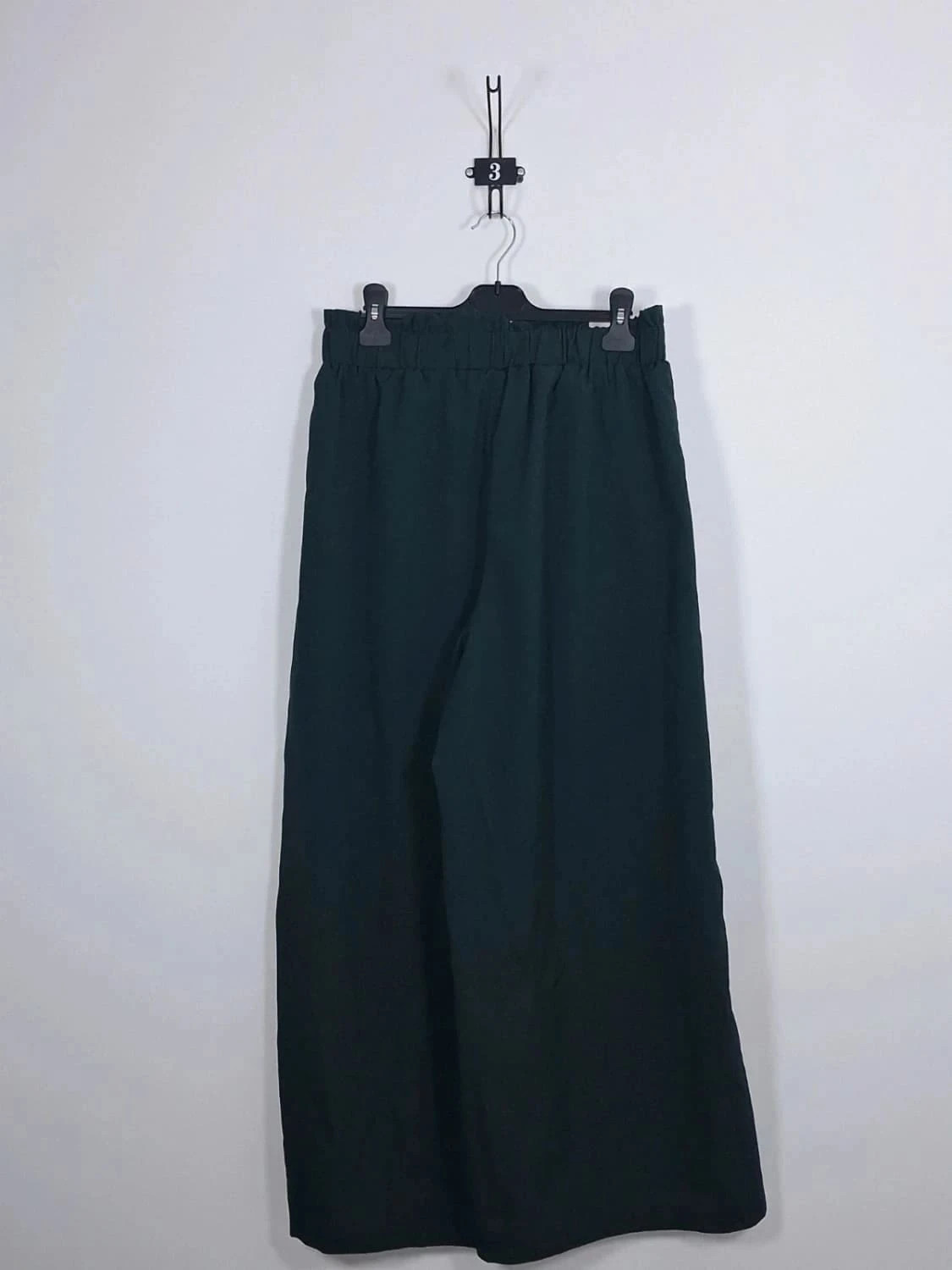 Pantalon Large Fluide Vert Sapin Shein Curve – Taille 0XL (44/46) – Shein – taille XXL / 44 / 16 5