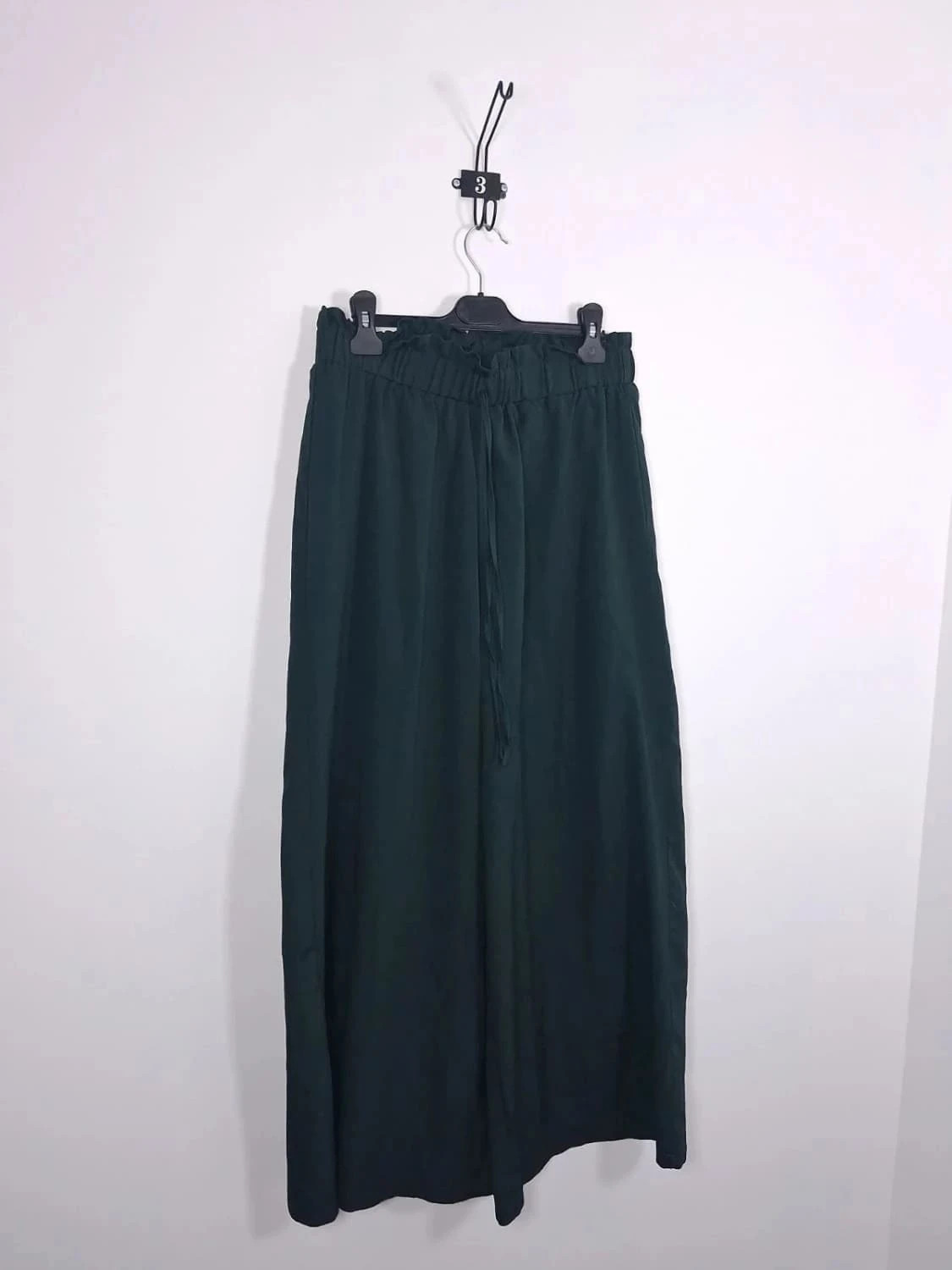 Pantalon Large Fluide Vert Sapin Shein Curve – Taille 0XL (44/46) – Shein – taille XXL / 44 / 16 2