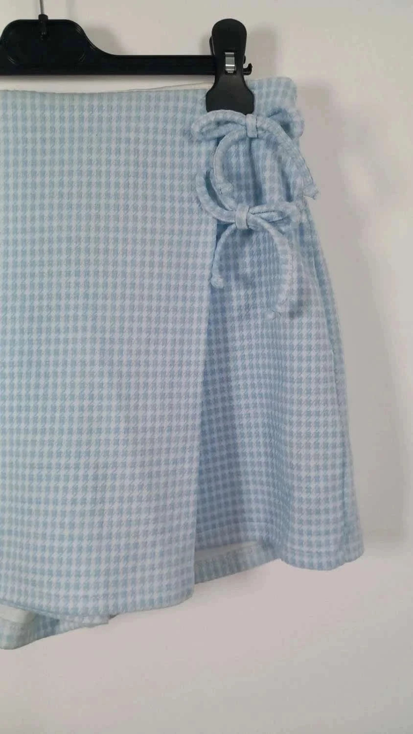 Jupe-Short Vichy Bleu & Blanc KIABI – Neuve – Taille S (36/38) – Kiabi – taille S / 36 / 8 3