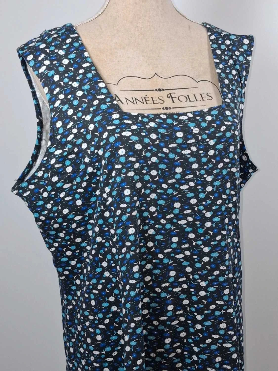 Robe jersey légère fleurie Blancheporte 54 – État Neuf – Blancheporte – taille 7XL / 54 / 26 3