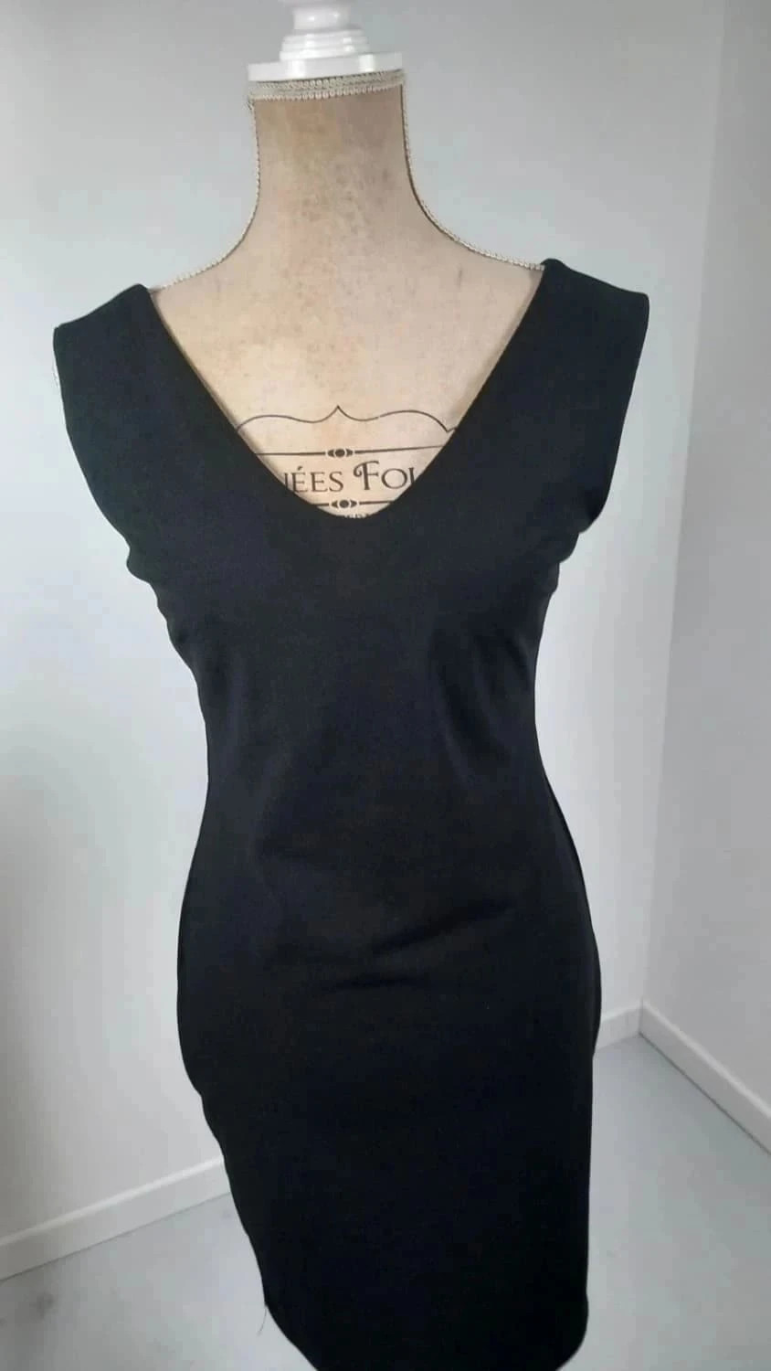 Robe Noire Ajustée KOTON - Taille L (40) - NEUVE sans Étiquette - Chic & Business – Koton – taille L / 40 / 12 2