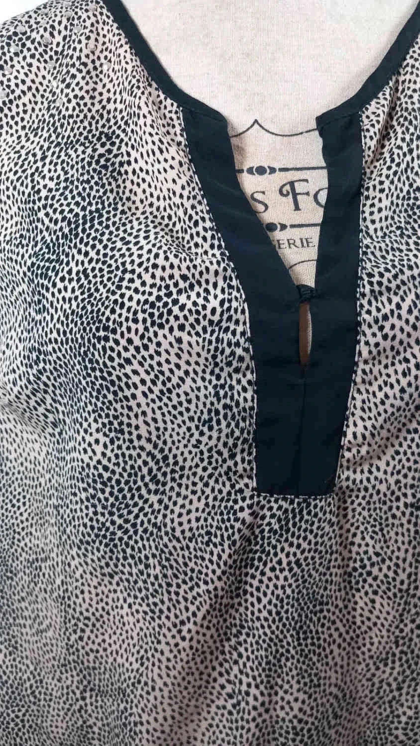 Tunique Longue Jacqueline Riu – Imprimé Animalier Chic – Taille 44 – TBE – Jacqueline Riu – taille XXL / 44 / 16 4