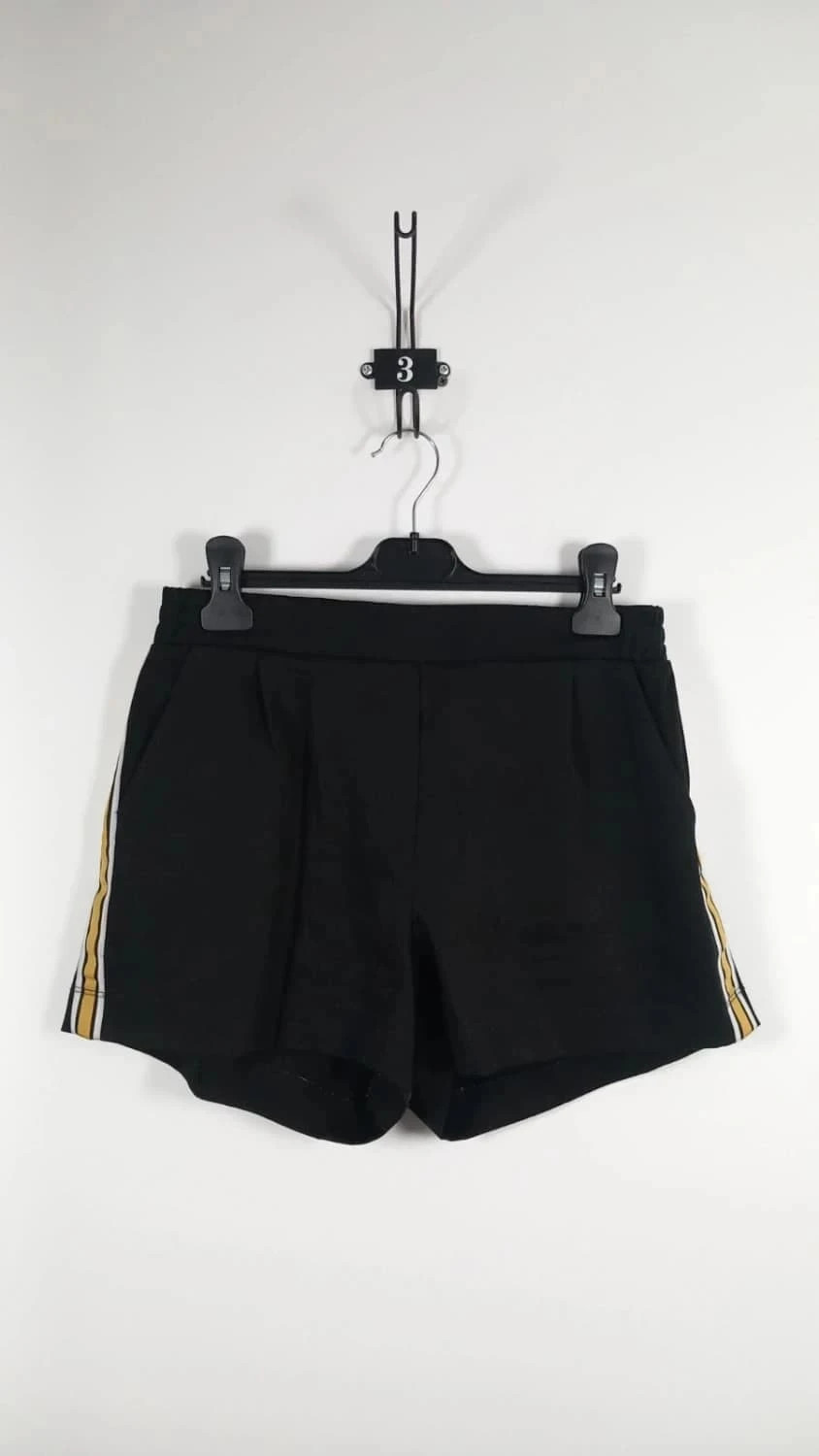 Short Noir Sporty-Chic Jennyfer - Taille S - État Impeccable