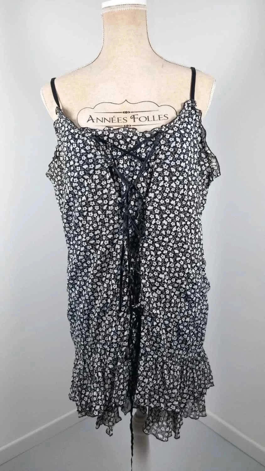🌸 Tunique Fluide Fleurie - Style Bohème - Taille 52/54