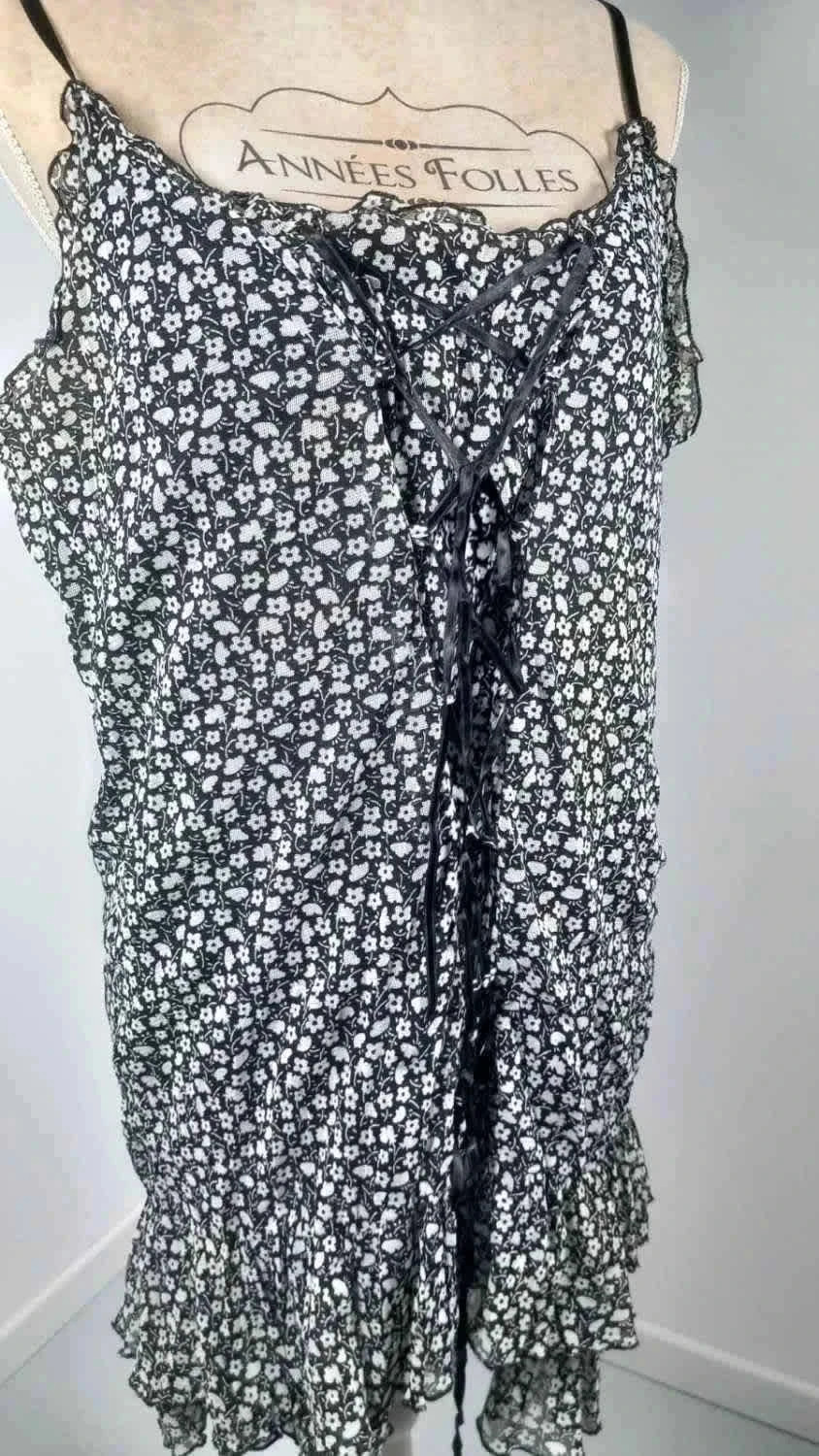 🌸 Tunique Fluide Fleurie - Style Bohème - Taille 52/54 – Fashion – taille 7XL / 54 / 26 2