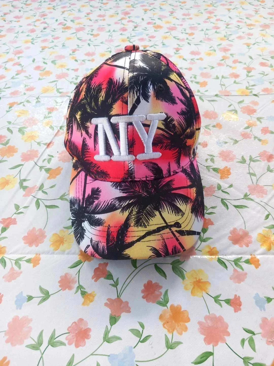 Casquette NY "Tropical Sunset" Style Californien – NY – taille 56 2