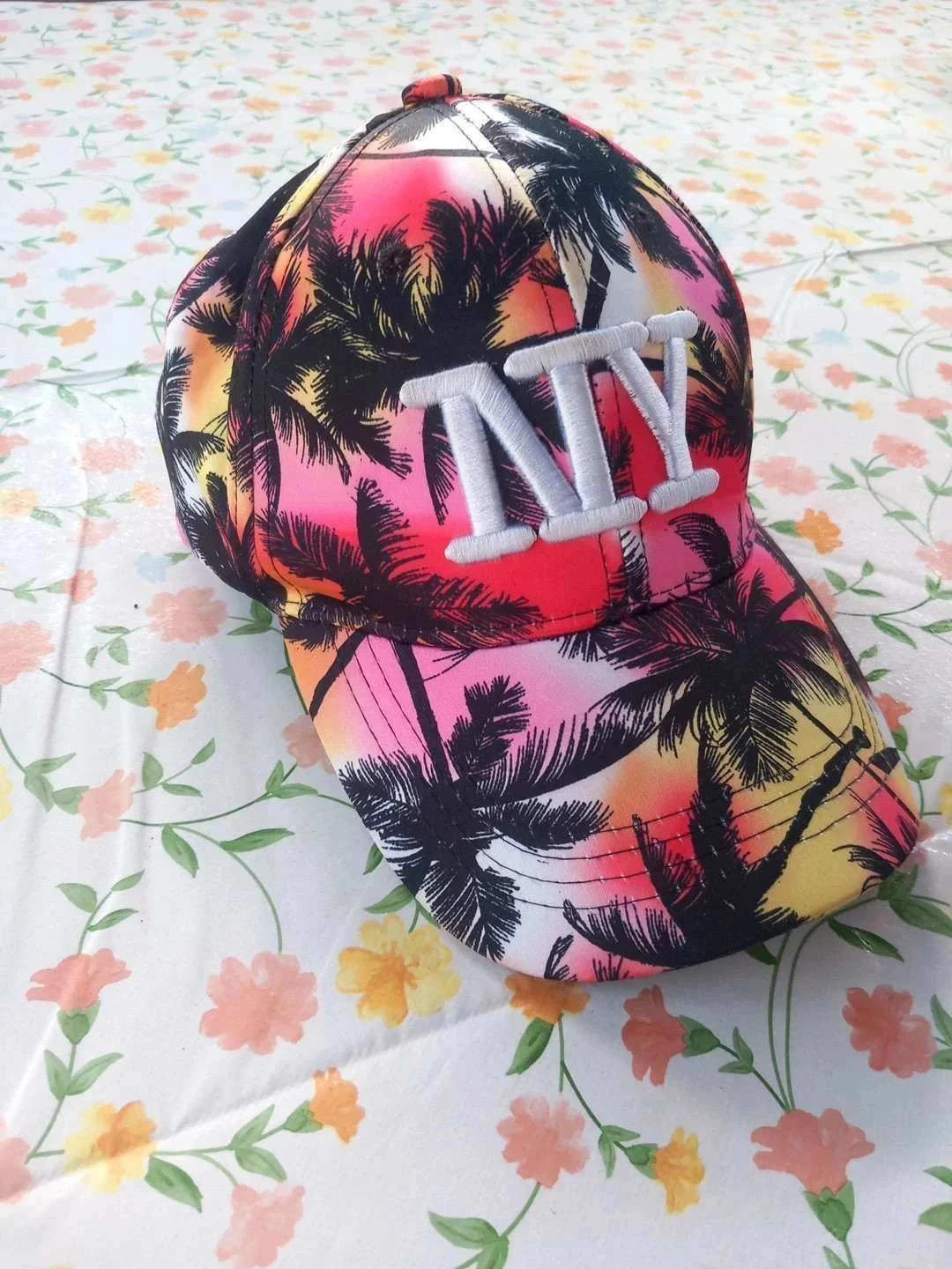 Casquette NY "Tropical Sunset" Style Californien – NY – taille 56 3