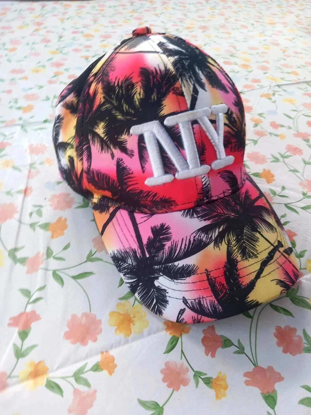 Casquette NY "Tropical Sunset" Style Californien – NY – taille 56 4