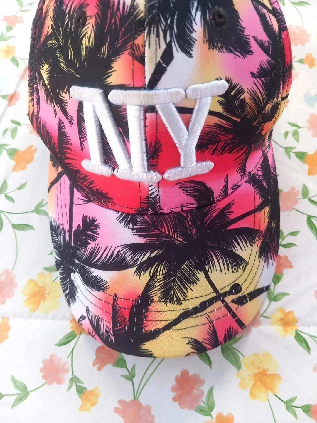 Casquette NY "Tropical Sunset" Style Californien – NY – taille 56 5