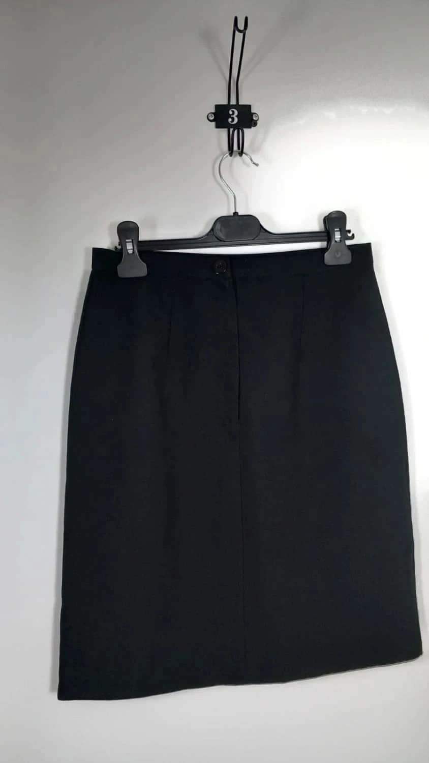 Jupe Crayon Noire Chic - Taille 38 - Neuve - Coupe Droite Business & Élégante – taille M / 38 / 10 4