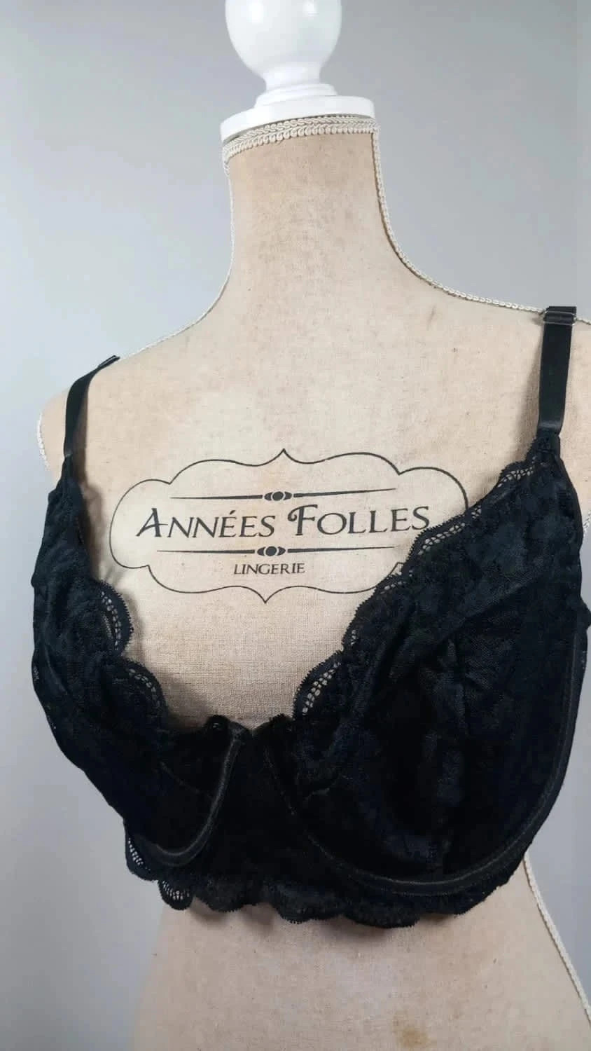 Magnifique Soutien-Gorge Dentelle Noir - Taille 4XL (Neuf) – taille 4XL 2