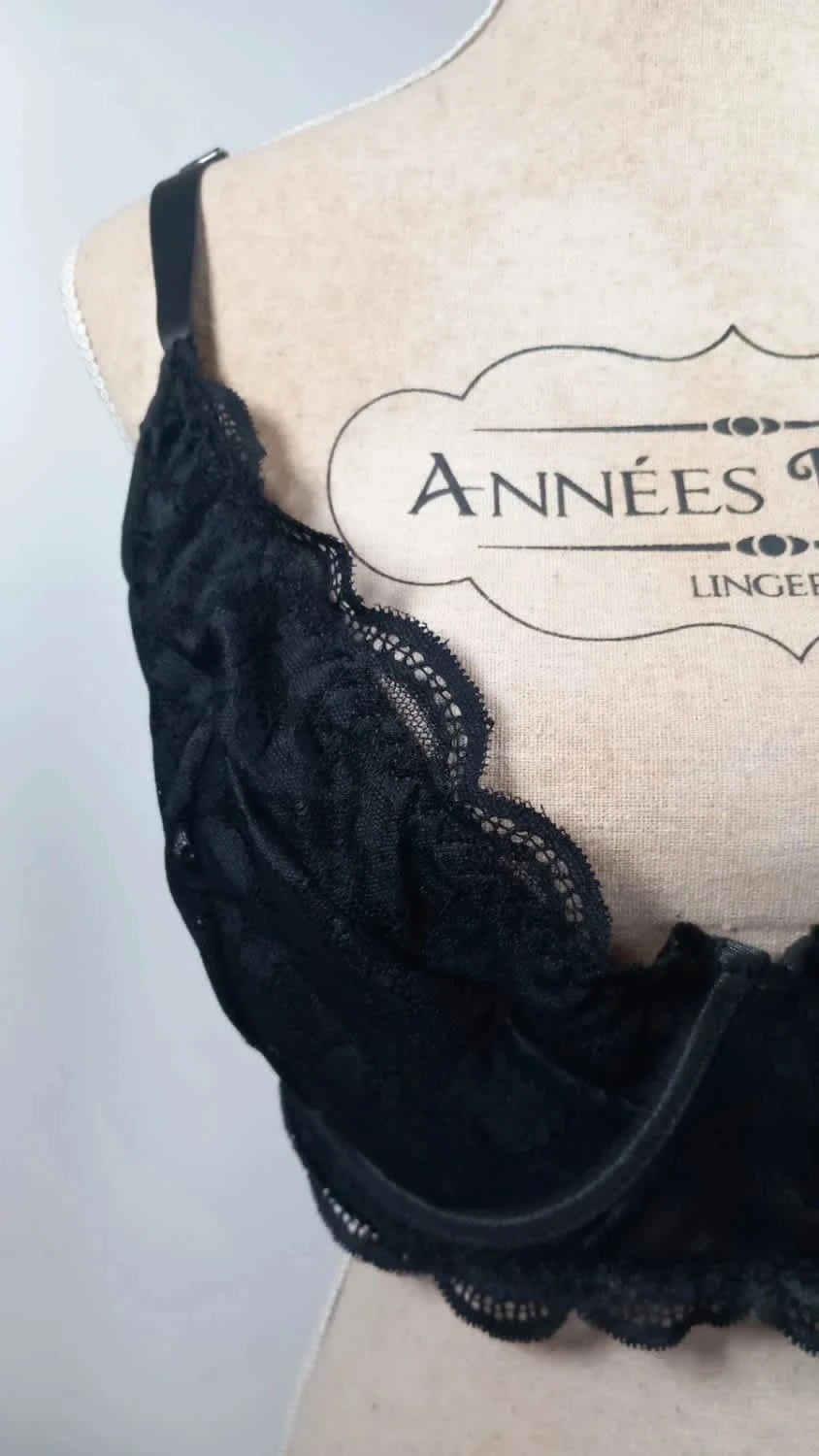 Magnifique Soutien-Gorge Dentelle Noir - Taille 4XL (Neuf) – taille 4XL 3