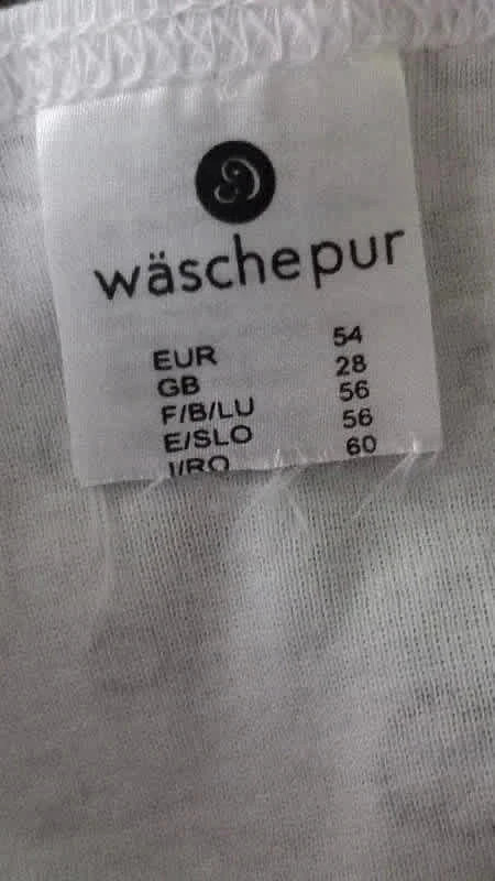 Lot de 3 brassières identiques – Wäschepur – taille 115F 4