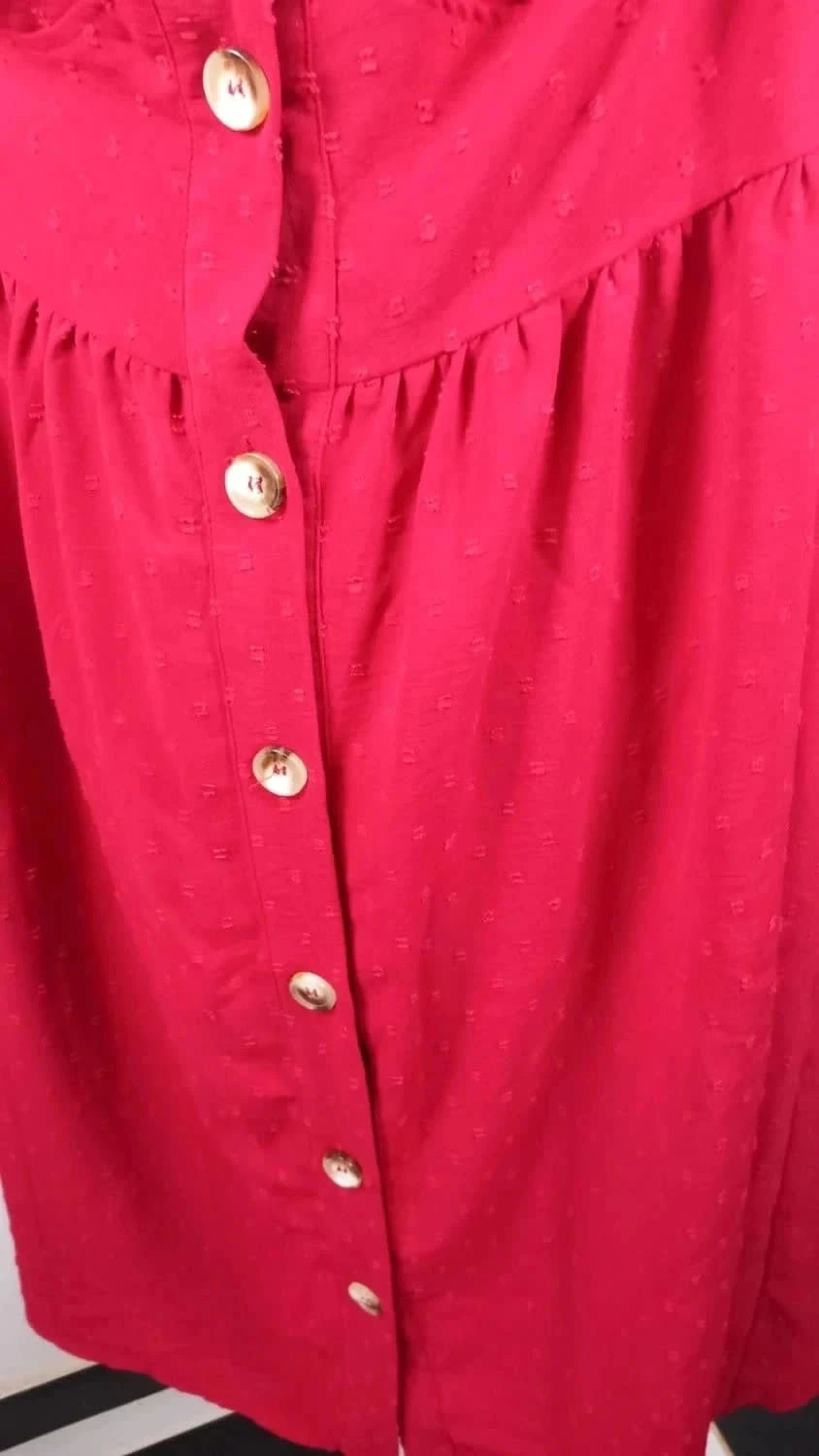 Robe SHEIN Rouge à Bretelles – Taille 54/56/58 – Neuve & Sexy – Shein – taille 7XL / 54 / 26 4