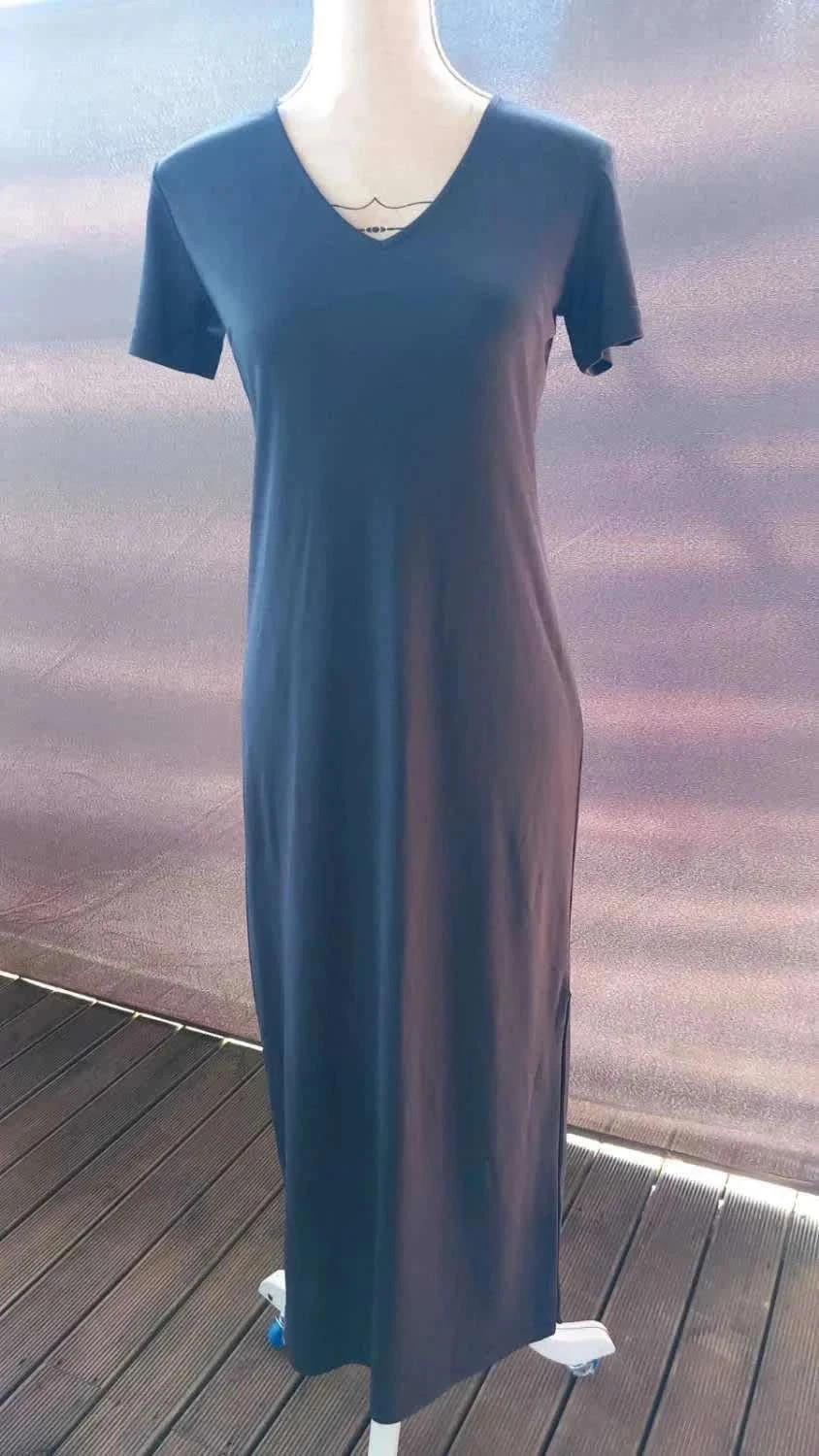 🖤 Robe Longue Grise Women Collection – Silhouette Élancée taille 34/36 – WOMEN Collection – taille S / 36 / 8 2