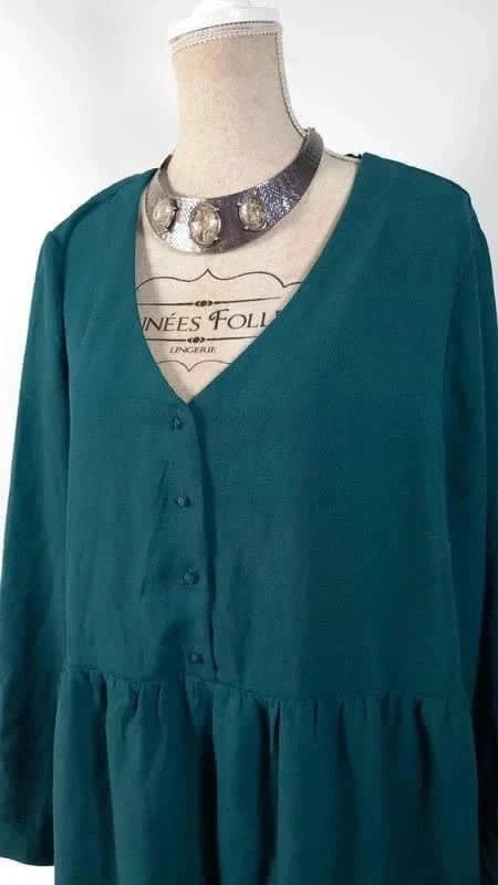 Robe bleue canard de la marque Kiabi taille 50 – Kiabi – taille 5XL / 50 / 22 2
