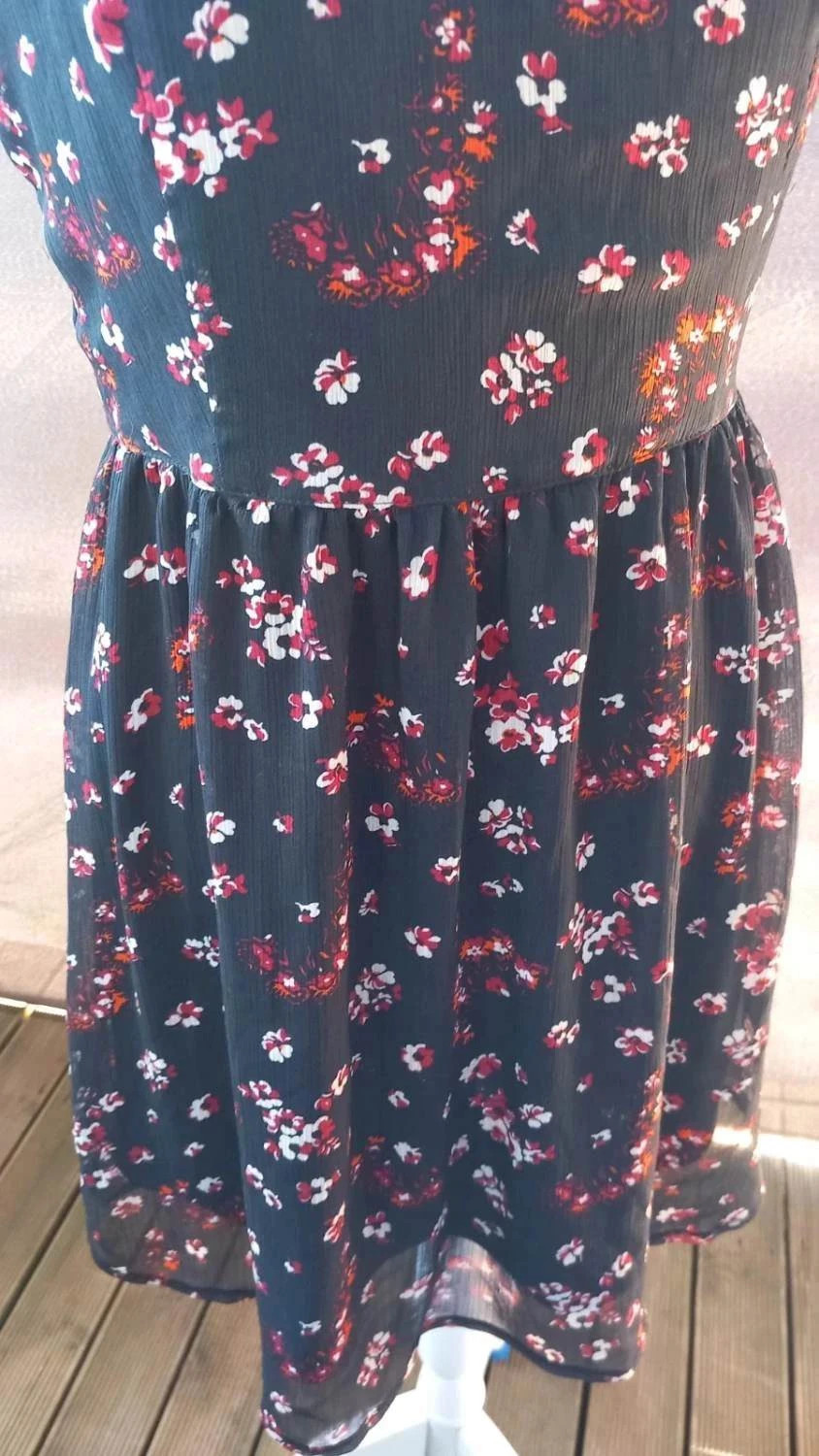 Petite Robe Noire & Grise Graphique – Fashion Private Company taille 38 – Fashion Private Company – taille M / 38 / 10 5