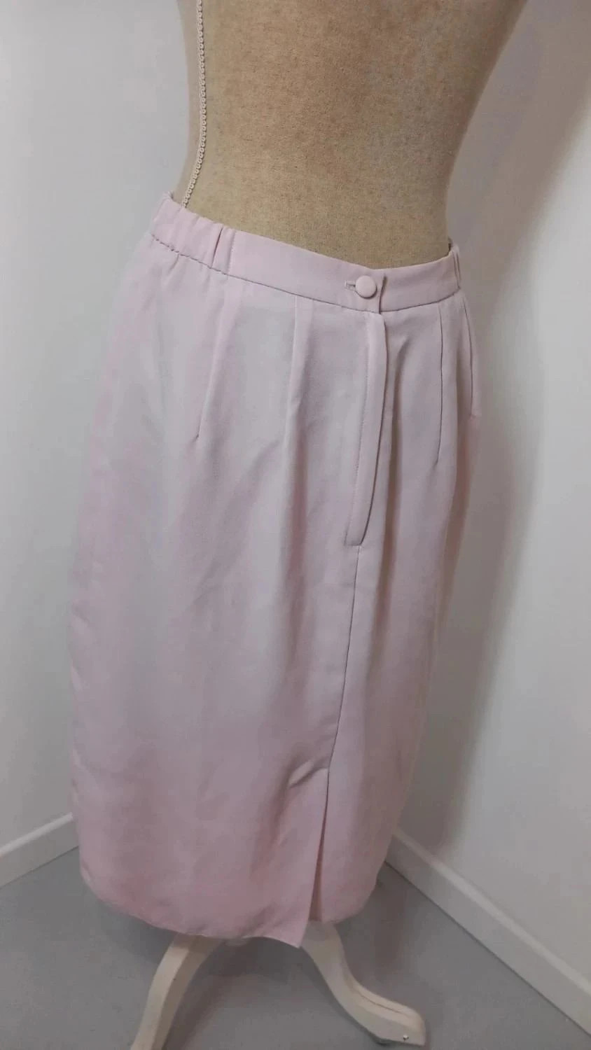 Jupe Longue rose Fluide Sixth Sense T.42 (Taille Grand : Voir Mesures 50/52) Neuf – Sixth Sense – taille XL / 42 / 14 4
