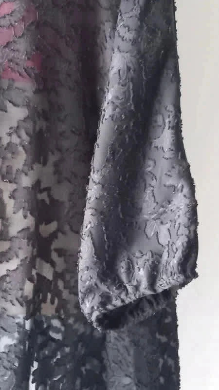 Chemise en dentelle noire – Shein – taille 8XL / 56 / 28 4