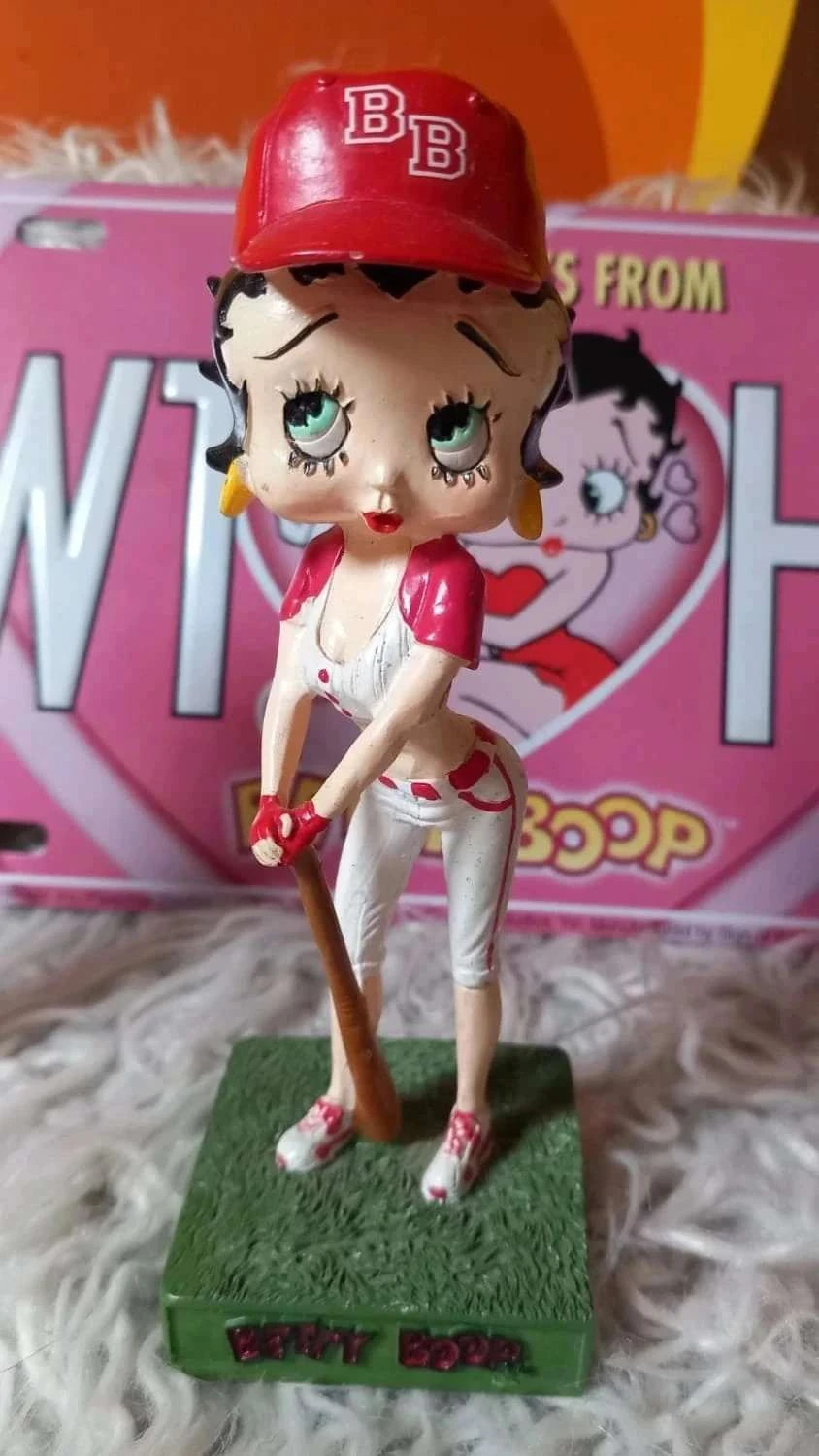 🍒Lot figurines Betty Boop avec sa plaque émaillée🍒 – taille Taille unique 4