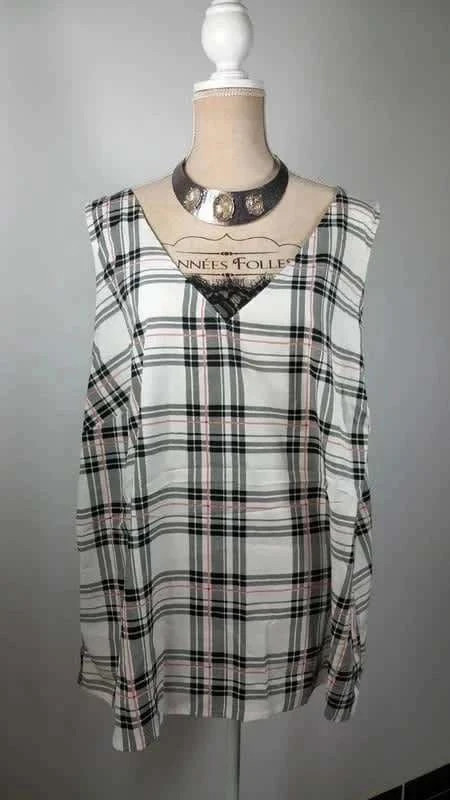 🤍 Blouse élégante Blancheporte – Taille 54 – Décolleté dentelle – Neuve ! 🤍