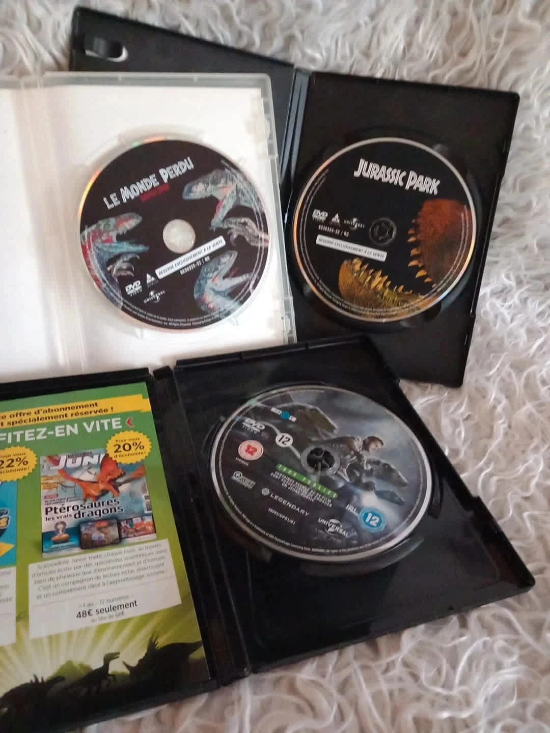 📀Lot 3 dvd Jurassic Park📀 2