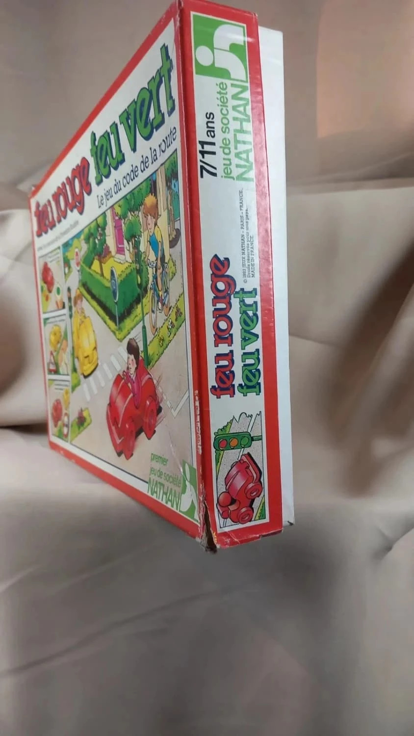 🚦 Jeu de Société Vintage Nathan "Feu Rouge, Feu Vert" (1987) 🚗 – Nathan 3