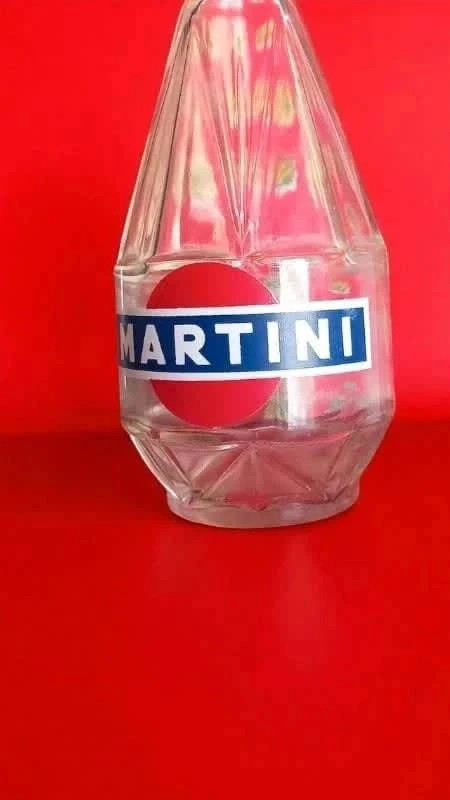 Carafe Verre Martini Bistro Bar Pichet Publicitaire Vintage – Martini 2