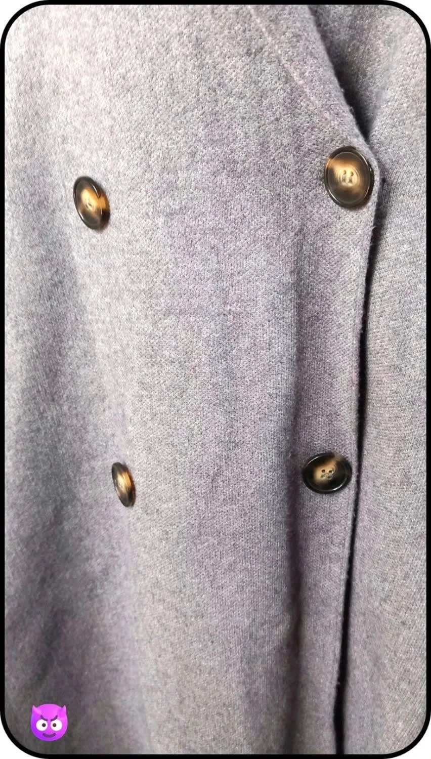 Zara Manteau Veste Cape Poncho col fausse fourrure grise taille – Zara – taille Taille unique 4