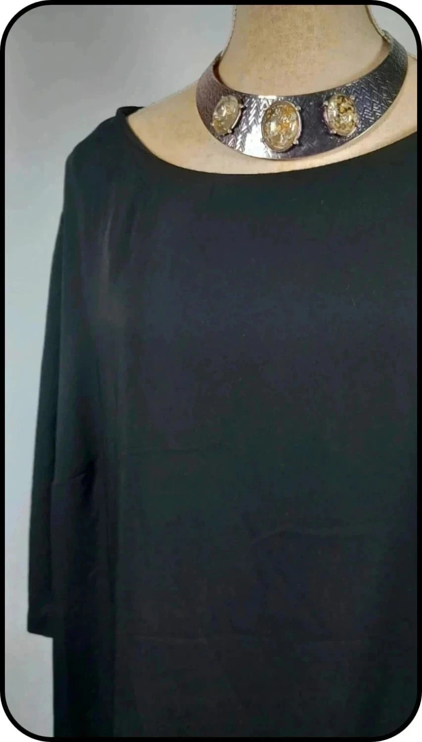 🍓Belle longue tunique noire marque H&M taille 54🍓 – H&M – taille 7XL / 54 / 26 2