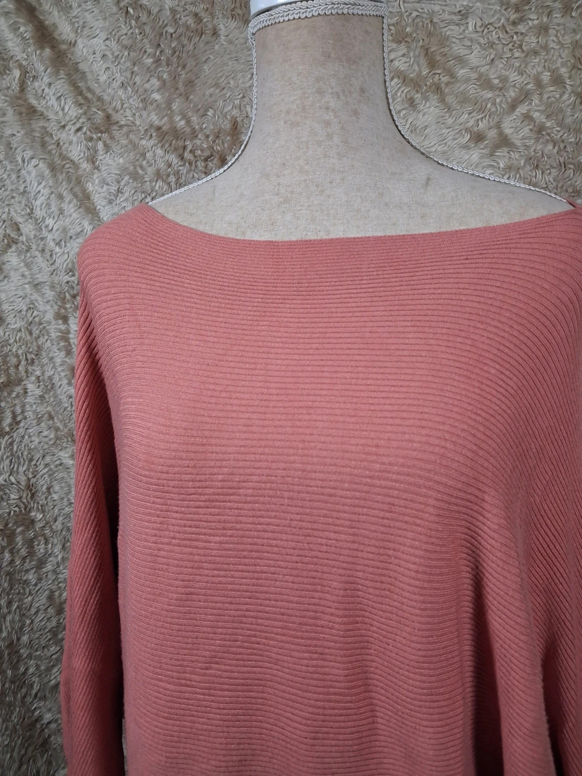 Pull Urban by Gémo rose corail manches chauve-souris taille S – Urban By Gemo – taille S / 36 / 8 3