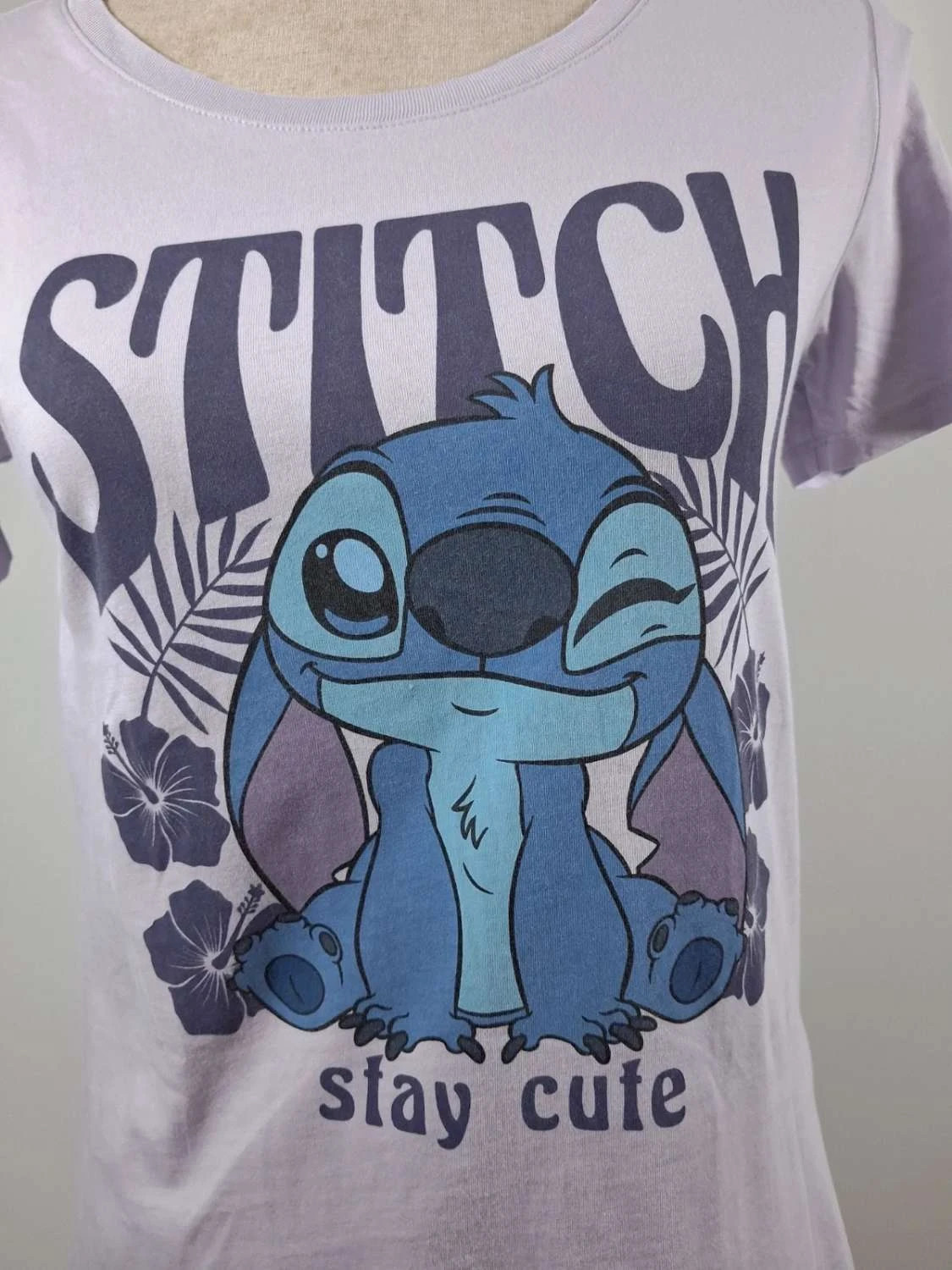 💙 T-shirt Disney Stitch - Stay Cute – État Neuf taille xs – Disney – taille XS / 34 / 6 5