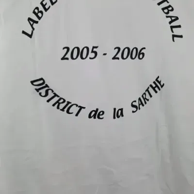 T-shirt Adidas Blanc "École de Foot" Neuf avec étiquette Taille XL – Adidas – taille XL 3