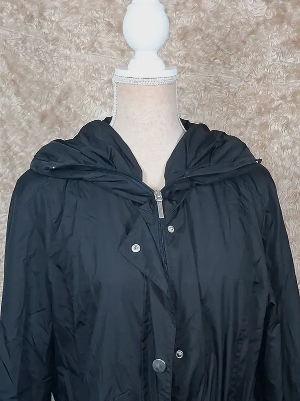 Parka noire Canda C&A taille 46 à capuche et taille ajustable – C&A – taille XL 2