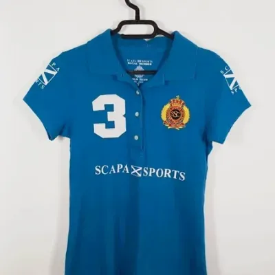 Polo Scapa Sport "Royal Member" Bleu Roi – Taille S – Très Bon État – scapa – taille S 3