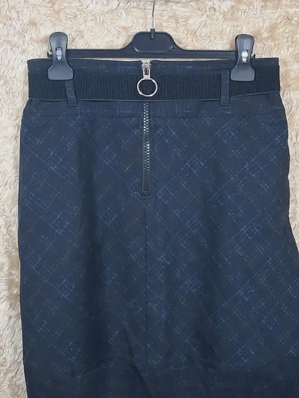 Jupe MC Planet bleu marine à ceinture, taille T.1 – MC Planet – taille 38 3