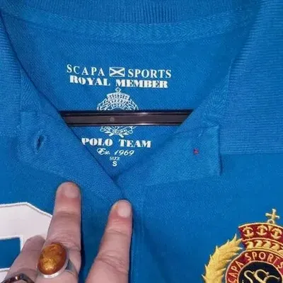 Polo Scapa Sport "Royal Member" Bleu Roi – Taille S – Très Bon État – scapa – taille S 8