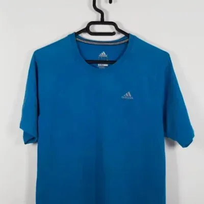 T-shirt Technique Adidas Clima365 Bleu Turquoise – Taille S – Très Bon État – Adidas – taille S 5