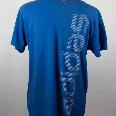 Adidas Tee‑shirt Bleu Taille L • Coton doux • – Adidas – taille L 2