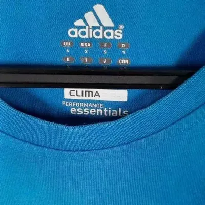 T-shirt Technique Adidas Clima365 Bleu Turquoise – Taille S – Très Bon État – Adidas – taille S 3