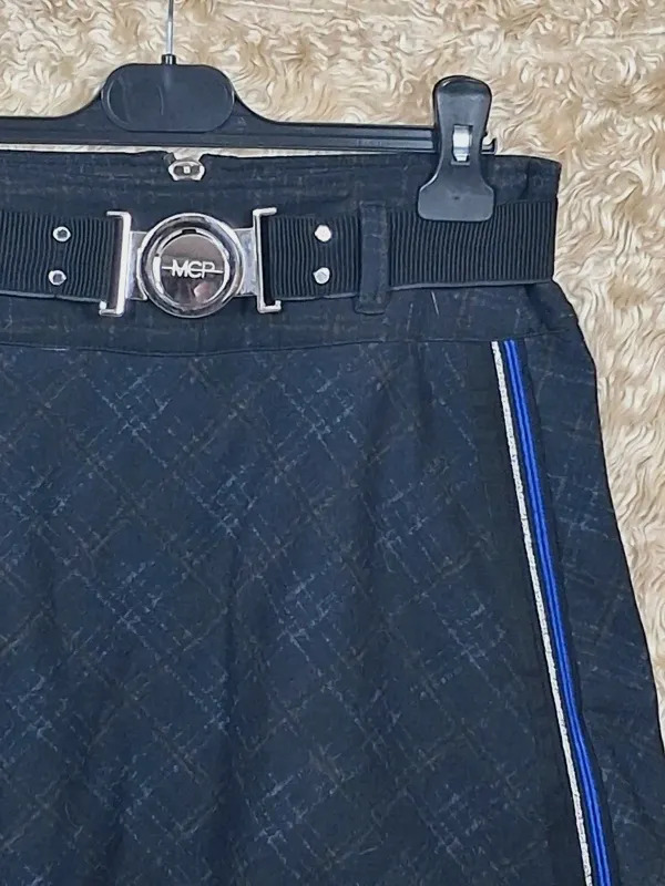 Jupe MC Planet bleu marine à ceinture, taille T.1 – MC Planet – taille 38 9