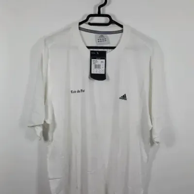T-shirt Adidas Blanc "École de Foot" Neuf avec étiquette Taille XL – Adidas – taille XL 5