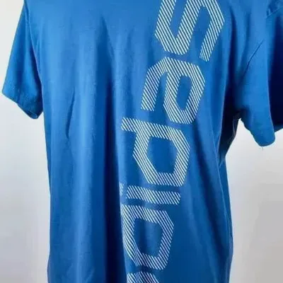 Adidas Tee‑shirt Bleu Taille L • Coton doux • – Adidas – taille L 7