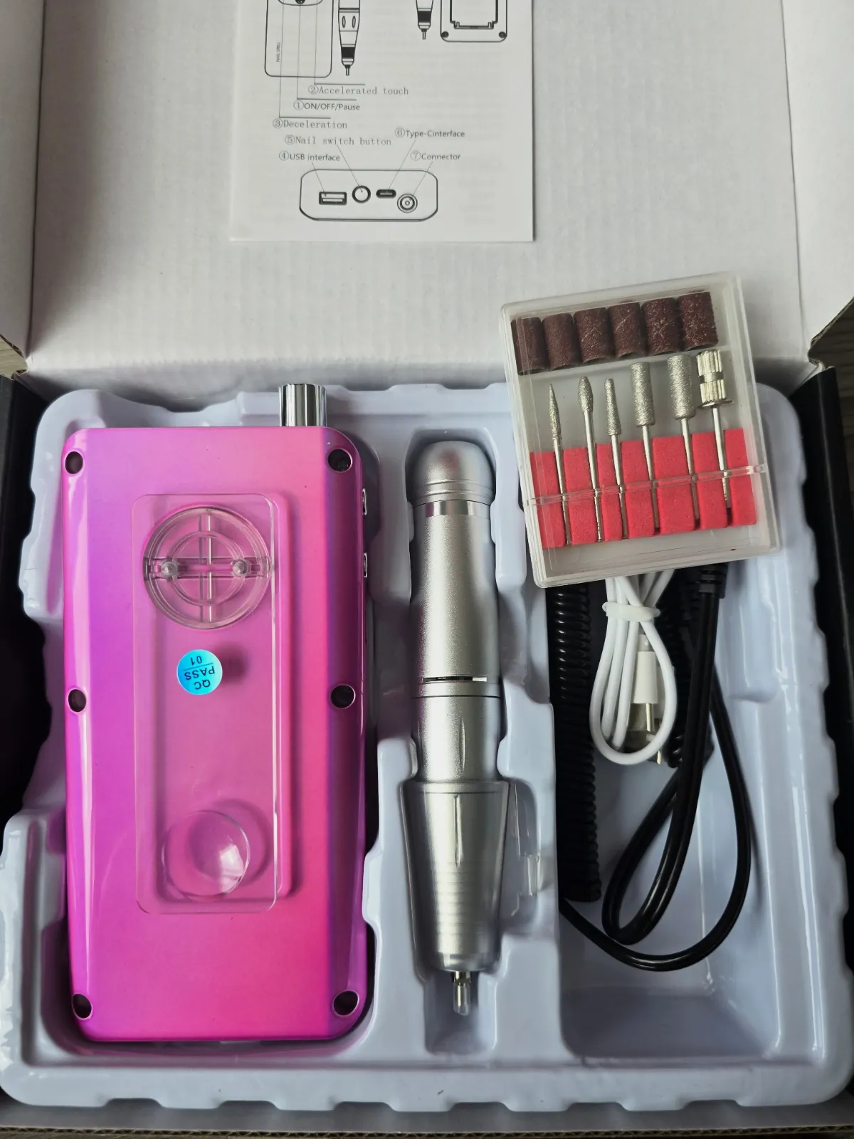 ponceuse à ongle Pro – Naill drill 2